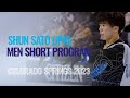 Shun SATO JPN Men Short Program Colorado Springs 2023 FigureSkating
