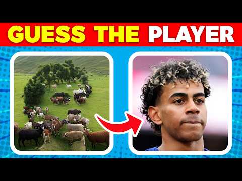 Bisakah Kamu Menebak Pemain Sepak Bola Siapa? 🥇 | Kuis Sepak Bola | Temukan Haaland, Yamal, Ronal...