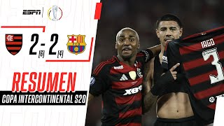 ¡EL MENGAO SE CONSAGRÓ CAMPEÓN INTERCONTINENTAL S20! Flamengo 2(6)-2(4) Barcelona | RESUMEN