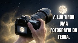 A lua tirou uma fotografia da terra .