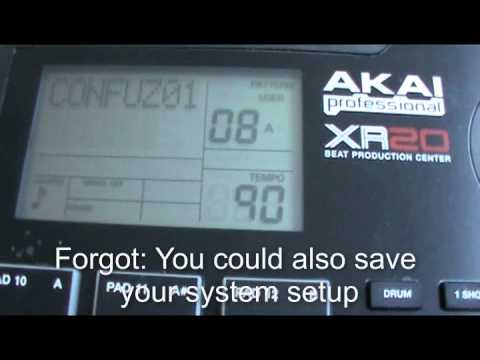 Saving battery life on Akai XR20 (Tricks 4/5)