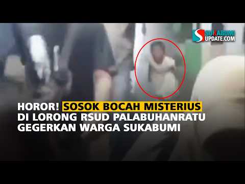 Horor! Sosok Bocah Misterius di Lorong RSUD Palabuhanratu Gegerkan Warga Sukabumi