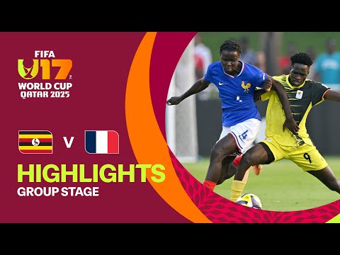 Uganda vs France Highlights | FIFA U-17 World Cup Qatar 2025