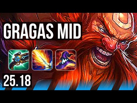 GRAGAS vs FIZZ (MID) | KR Master | 25.18