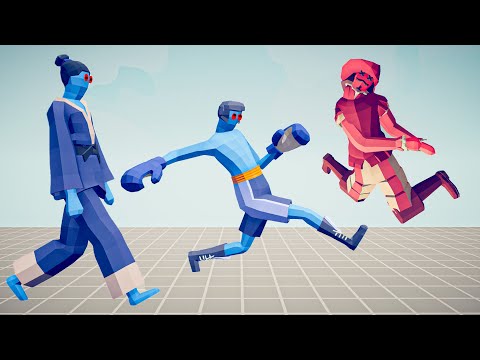 BOXER & TAEKWONDO vs EVERY UNIT - Totally Accurate Battle Simulator TABS