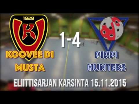 Koovee D1 Musta vs PirPi Hunters 1-4 Eliittisarjan karsinta 2015
