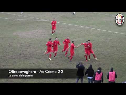 OLTREPOVOGHERA vs AC CREMA 2-2 (12/12/2018) - La sintesi della partita