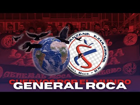 CUERVOS POR EL MUNDO: LA MANZANA AZULGRANA DE GENERAL ROCA, RIO NEGRO