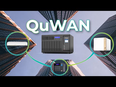 Solución VPN para empresas multisede y teletrabajo - QNAP QuWAN