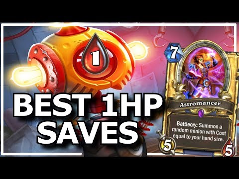 Hearthstone - Best of 1HP Saves