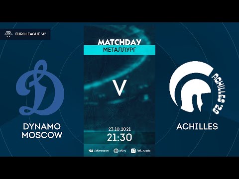 AFL21. Euroleague A1. Play-Off. 1/4 Final. Dynamo Moscow - Achilles
