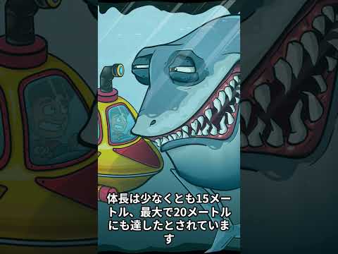 メガセラクス・メガロドンの歯(化石)