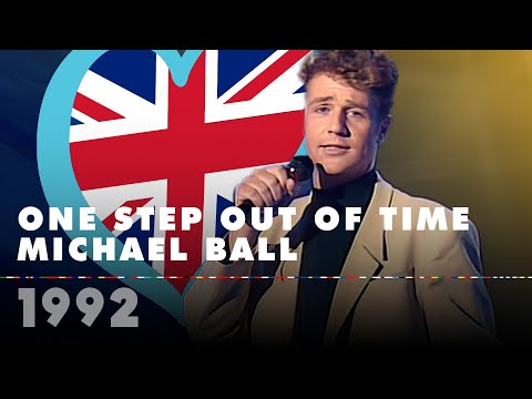 ONE STEP OUT OF TIME – MICHAEL BALL (United Kingdom 1992 – Eurovision Song Contest HD)