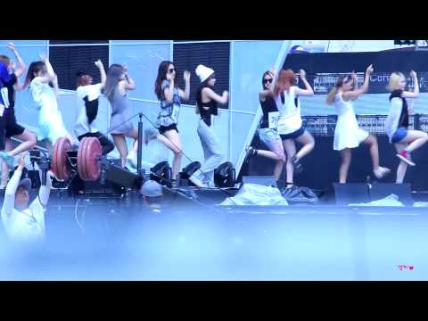 [130810]속초음악대향연 음악중심 포미닛(4minute) - 이름이 뭐에요?+물 좋아? [Rehearsal]