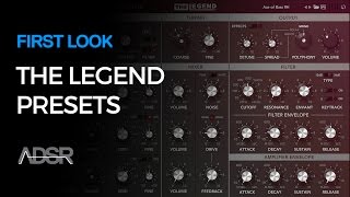 Synapse Audio The Legend - First Look PT 3 - Preset Playthrough