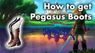 How to get running shoes (Pegasus Boots) in Zelda: A Link Between Worlds
