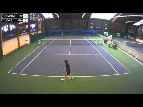 PHANTALA (HKG) vs LIOPE (FRA) - Open Super 12 Auray Tennis