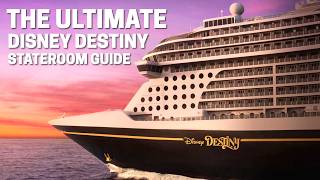 Disney Destiny Stateroom Guide: EVERY Room & Suite Explained (Inside to Tower Suite)