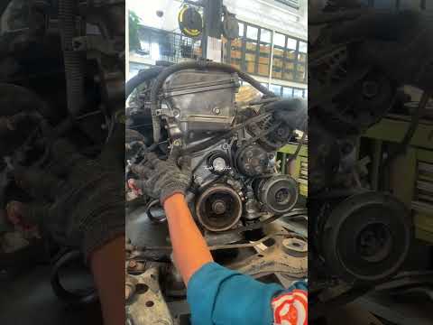Thumbnail for Toyota camry 2AZ belt replacement #foryou #youtubeshorts #mechanic by Toyota