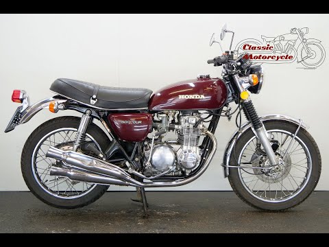 Honda CB 500 Four 1977 498cc 4 cyl ohc - starting up