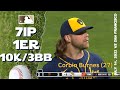 Corbin Burnes 10K Game July 14 2022 MLB Highlights