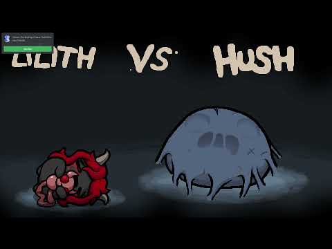 The Binding Of Isaac Repentance Tainted Lilith VS Hush (No Hit No Damage + No Items)