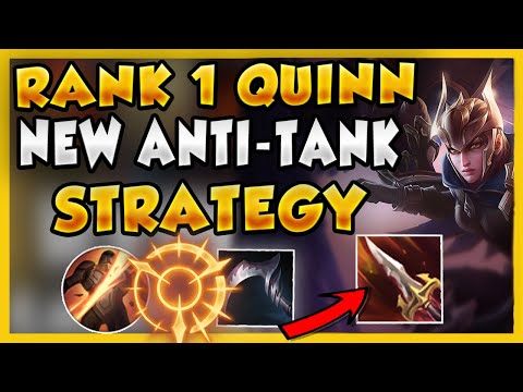 #1 QUINN HOW TO DESTROY ANY TANK MATCHUP WITH THIS STRATEGY (TANKS = FREE WIN) - League of Legends