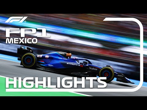 F1 第20戦メキシコGP（メキシコシティ）FP1ダイジェスト動画