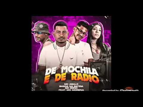 de mochila e de radio