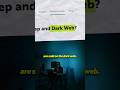 What Is Dark Web What If Your Movements Are Tracked 🫨 Dark Web Cyber Threat GFG