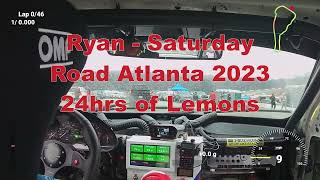 Road Atlanta Lemons Race - Saturday Ryan - 2023