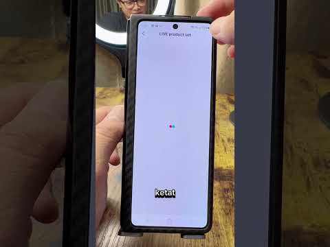 setting produk untuk Live