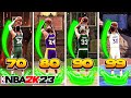 The BEST JUMPSHOTS for EVERY THREE POINT RATING + HEIGHT in NBA 2K23