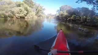 preview picture of video 'Avon Descent 2014 - 33 Upper Swan Bridge, 1st Powerboats'