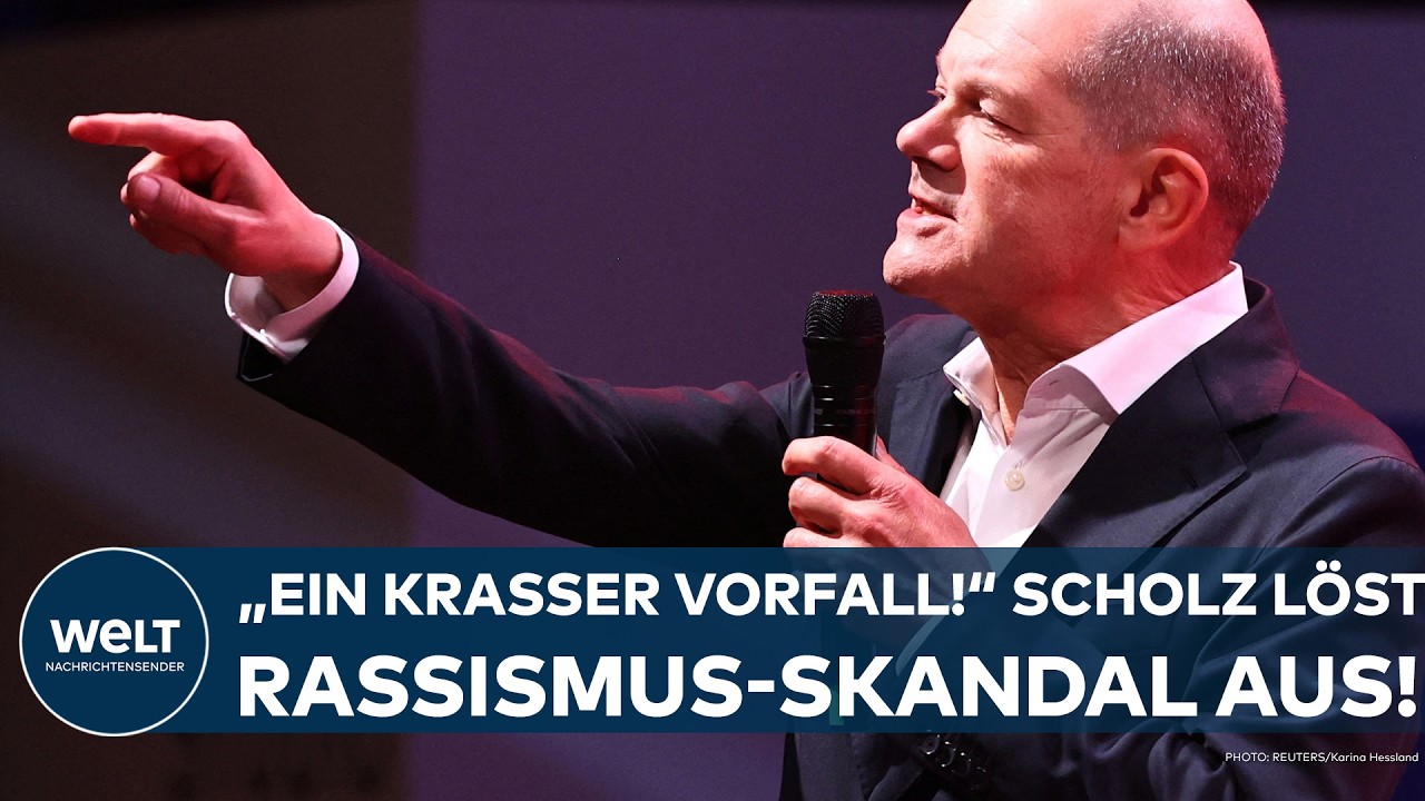 OLAF SCHOLZ: "Ein krasser Vorfall!" "Hofnarr"-Satz über CDU-Mann löst einen Rassismus-Skandal aus!