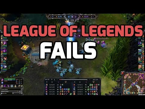 Worst Bronze players EVER - League of legends fails montage