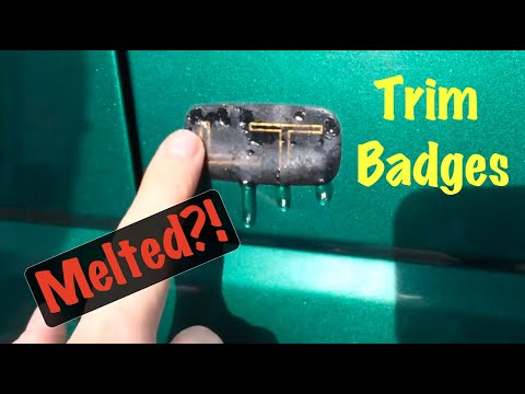 1997 - 2007 GM Trucks Melted Trim Level Sticker / Badge / Plate Repair (Chevy & GMC)