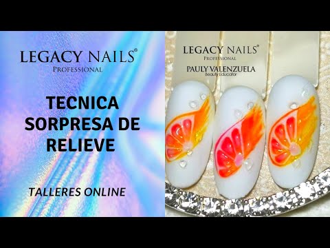 TECNICA SORPRESA DE RELIEVE │ TALLER DE UÑAS │ LEGACY NAILS