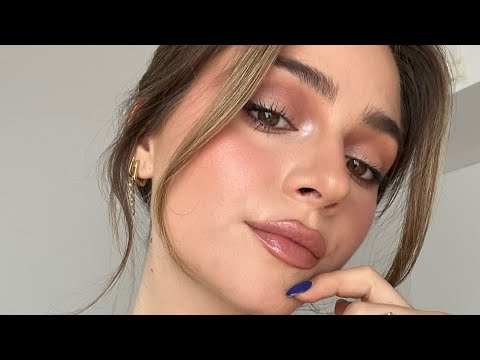 glowy makeup look