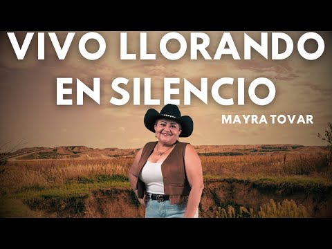 Mayra Tovar - Vivo Llorando en Silencio (Video Audio Oficial)