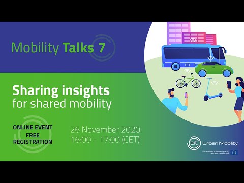 Mobility Talks episode 7: Sharing insights for shared mobility