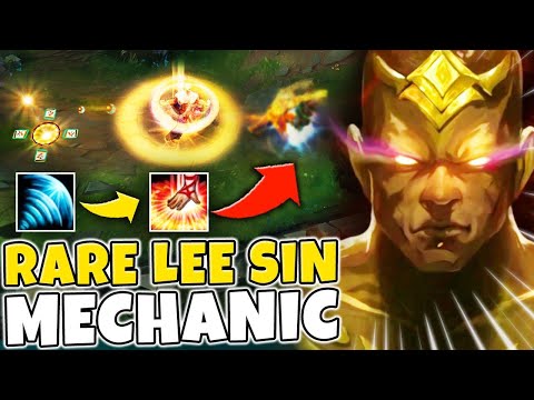 RARE LEE SIN MECHANIC PULLED OFF IN GAME!! (AIRBORNE TEMPEST) - League of Legends
