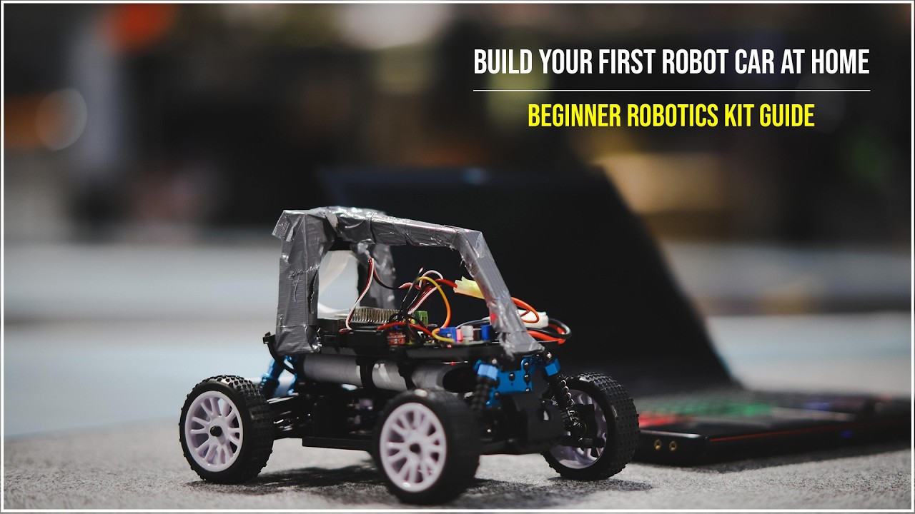Build Your First Robot Car at Home  | Beginner Robotics Kit Guide (No Coding Needed!) STEM Learning