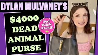 Dylan Mulvaney pays people to stab animals in the neck so he can put tampons in them.