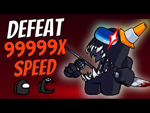 DEFEAT but Every Turn It Gets Faster (FNF VS Imposter V3)