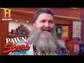 Pawn Stars: FAMOUS WRESTLER Mick Foley Verifies RARE Memorabilia (Season 18) | History