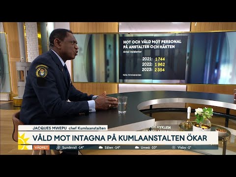 Kumlachefen: ”De flesta intagna delar rum – inget nytt fenomen” | Nyhetsmorgon | TV4 & TV4 Play