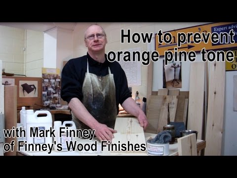 How to make wood lighter - removing / preventing orange tone on Pine & Oak
