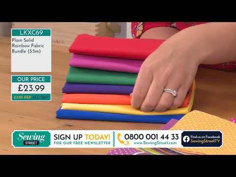 Sewing Street - 07/05/20 - Rainbow Fabrics & NEW! Sashiko Panels with Cara Ackerman & Vicki Carroll