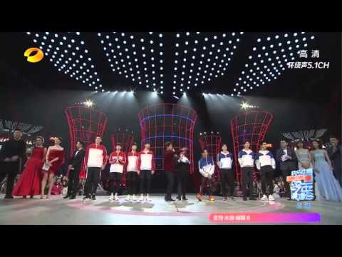 151231 Wu Yi Fan,TFboys running race Hunan TV Countdown